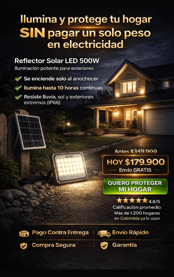 luz led 500w
