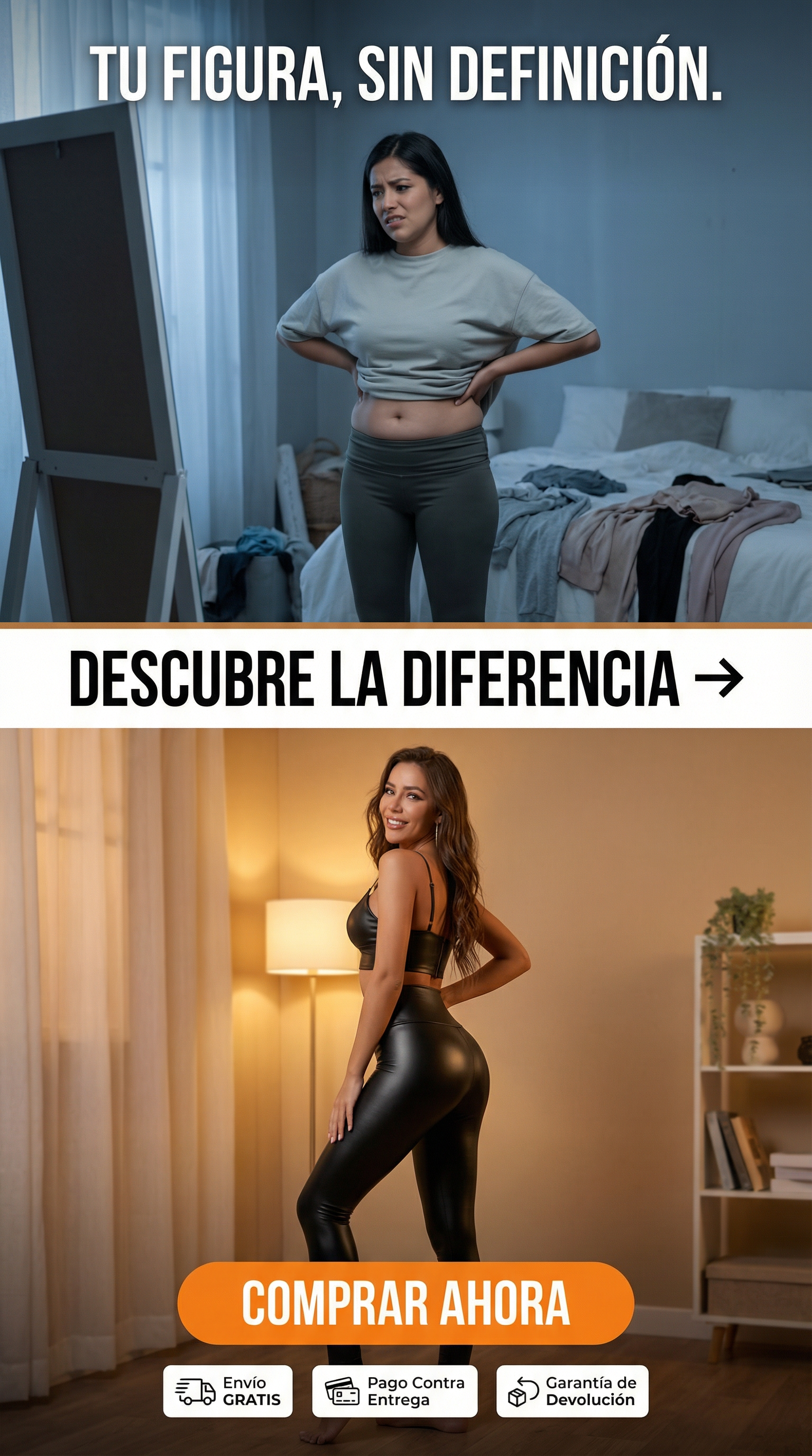 Leggins Efecto Cuero